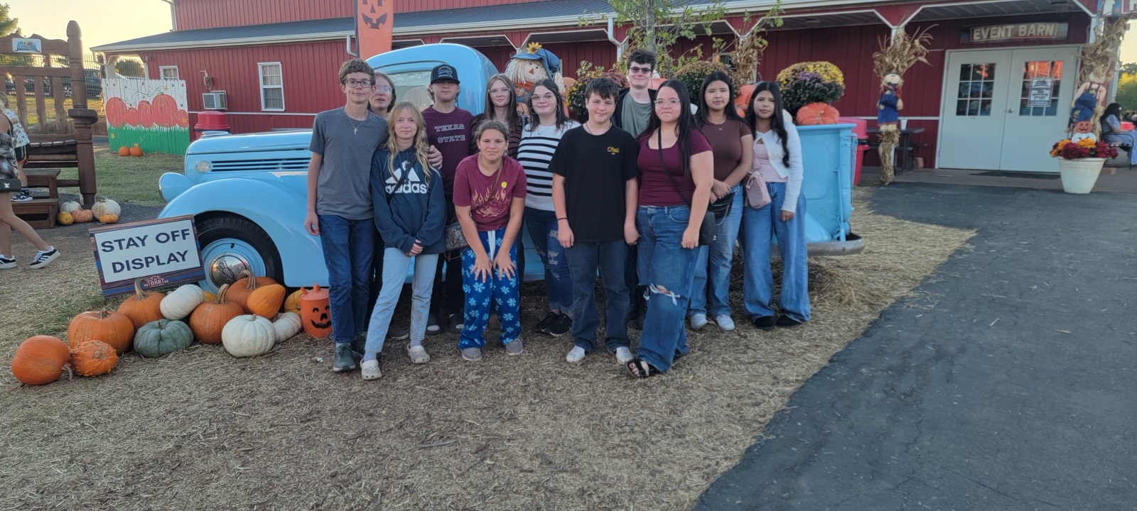 Youth group on an outing at First United Methodist Church, Ponca City
